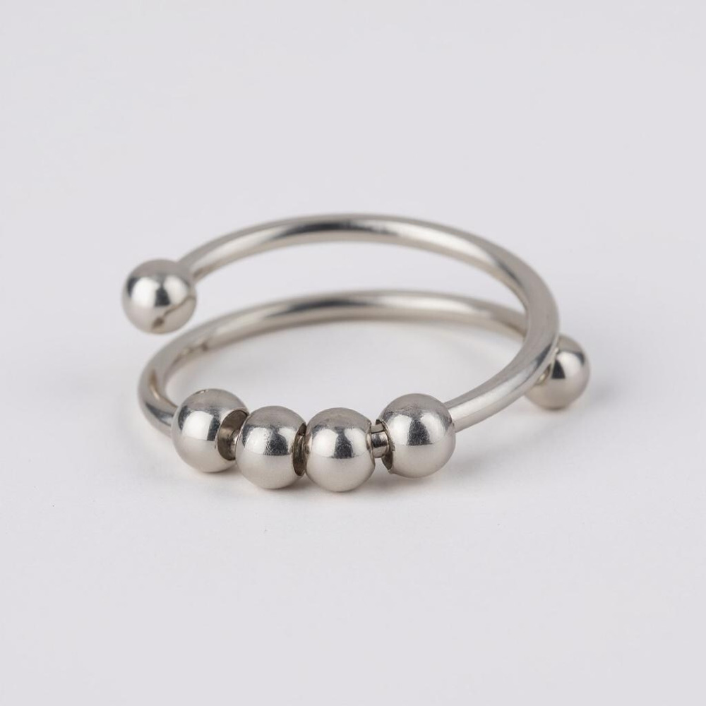 CalmRing Perle™ – Anello Antistress Rotante