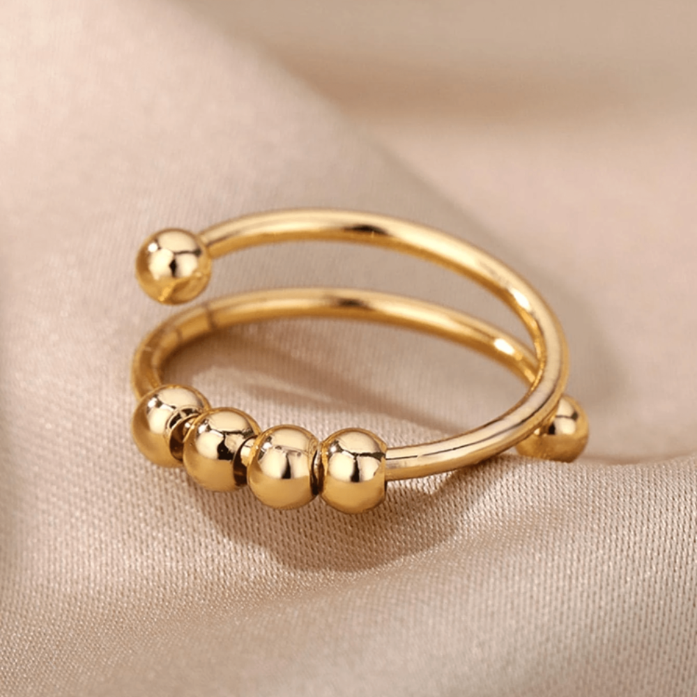 CalmRing Perle™ – Anello Antistress Rotante